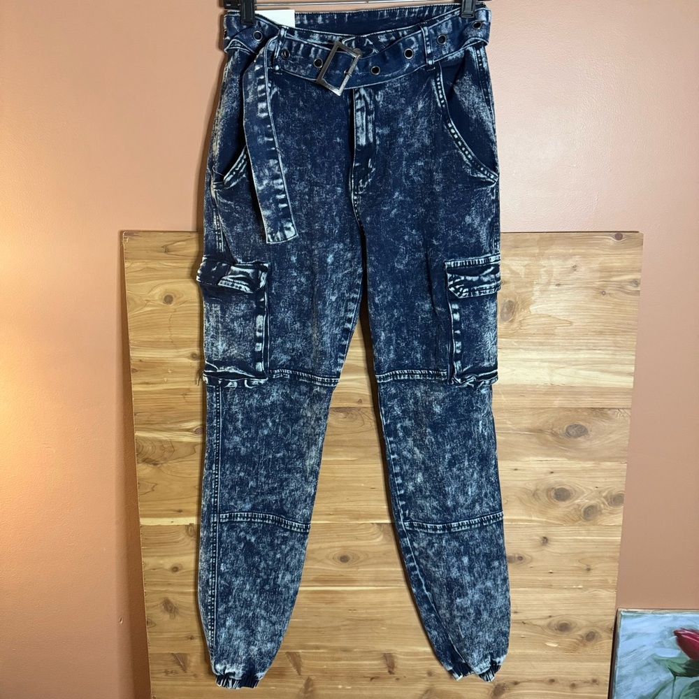 NWT Distressed Joggers